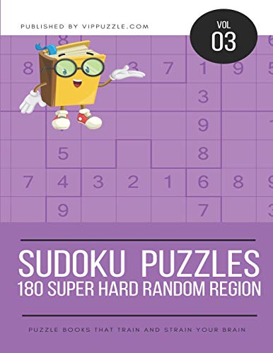 Sudoku Puzzles - 180 Super Hard Random Regions (Volume)