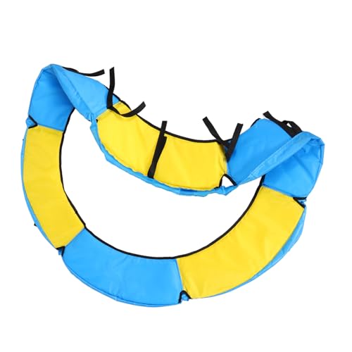 BRIGHTFUFU Trampoline Edge Cover Protective Mat Circle Mat for Trampoline Jumping Bed Replacement Cushion
