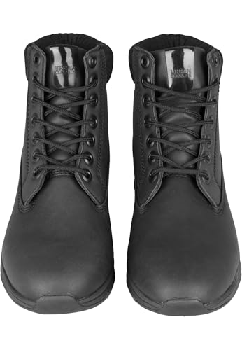 Urban Classics TB1704-01168 Botas de Correr con Cordones Unisex, Negro, 37