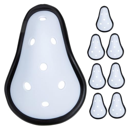 HANABASS Professional Crotch Guard Set 8pcs Reusable Comfortable Groin Protectors for Martial Arts Sports