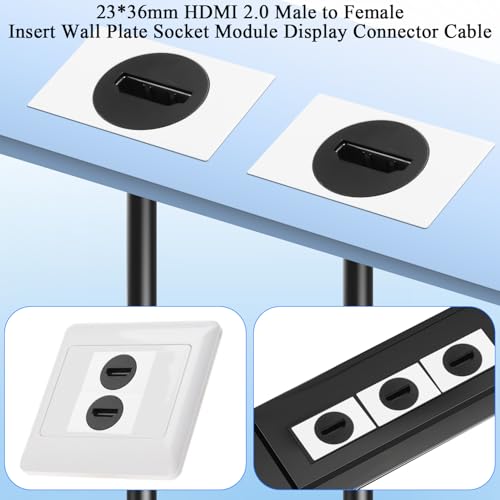 QIANRENON Módulo HDMI 2.0 para Placa de Pared 23x36mm miniatura 5