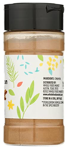 365 By Whole Foods Market, Cinnamon Ground, 2.01 Ounce #TOP4