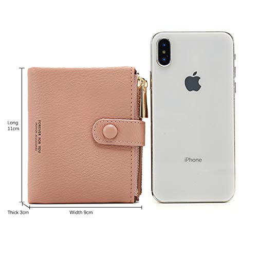 LZSXDWXY Women's Wallet, PU Leather Wallet Small Wallet Purse for Women