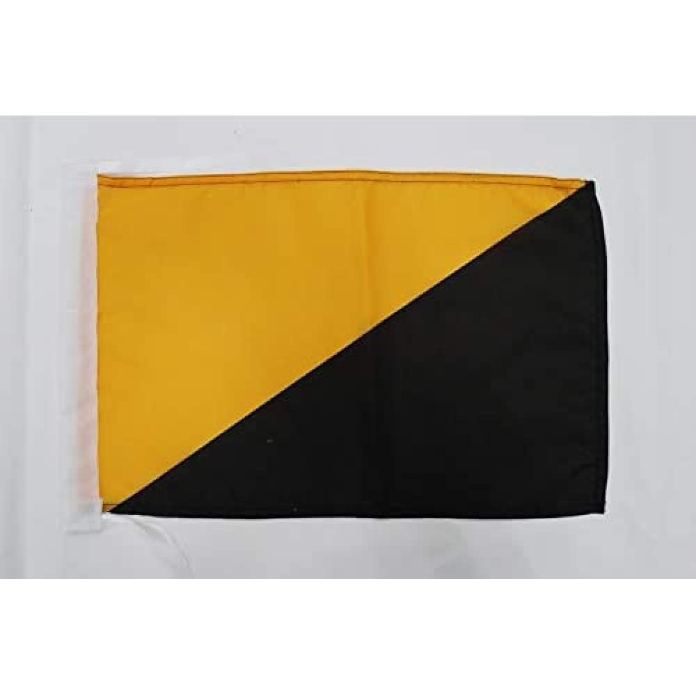 Iran Old Persia Flag 18'' x 12'' cords - Persian SMALL flags 30 x 45cm - Banner 18x12 in - AZ FLAG — view 1272