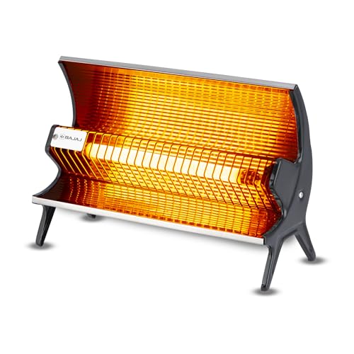 Bajaj Flashy 1000 Watts Radiant Room Heater Black