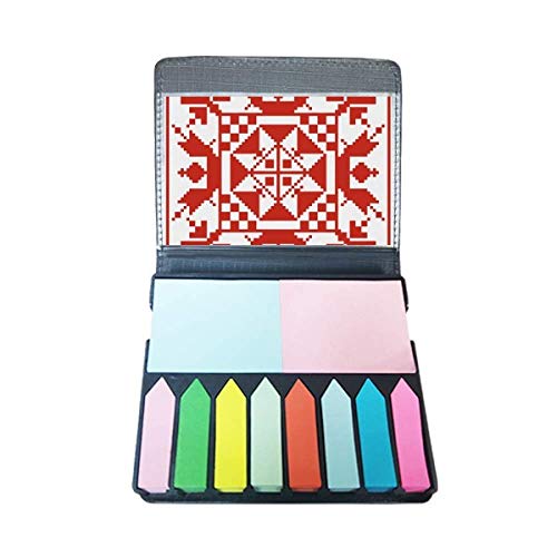 Mosaïque style russe premium texture rouge autocollante pour marqueur