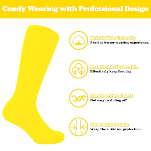 Image of Sarfel Toddler Soccer Socks Kids Soccer Socks Youth Soccer Socks Kids Baseball Socks Girls Softball Socks Boys Football Socks