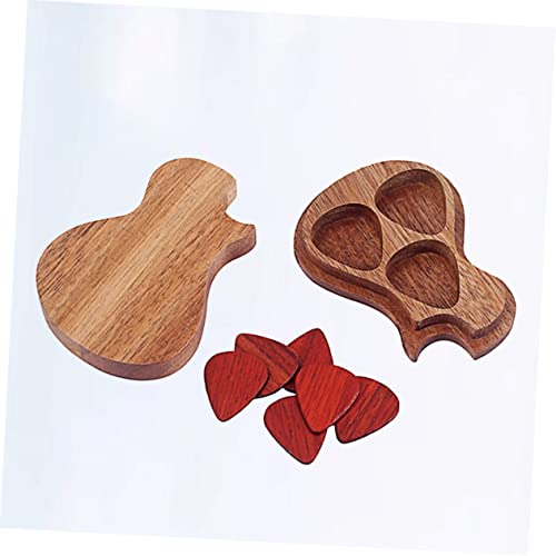 Vaguelly Cadeau Plectre Organisateur Accessoires En Bois Contenant Exquis Cadeaux Médiators Brun Portable Guitariste… - Les Beatles, Paul McCartney, John Lennon, RIngo Starr, George Harrison Vaguelly Cadeau Plectre Organisateur Accessoires En Bois Contenant Exquis Cadeaux Médiators Brun Portable Guitariste… – Image 5