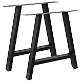 Photo Gallery bc-elec - hjjts0015-b 2 gambe del tavolo in acciaio nero 70x72cm, rame per mobili, gambe del tavolo in metallo con piedini regolabili. Photo Gallery bc-elec - hjjts0015-b 2 gambe del tavolo in acciaio nero 70x72cm, rame per mobili, gambe del tavolo in metallo con piedini regolabili.