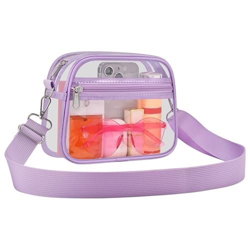 Image of USPECLARE Clear Bag for Stadium Events Clear Sports Fan Handbags Purses