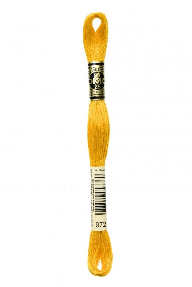 Image of DMC Stranded Cotton Embroidery Thread 972 - per skein