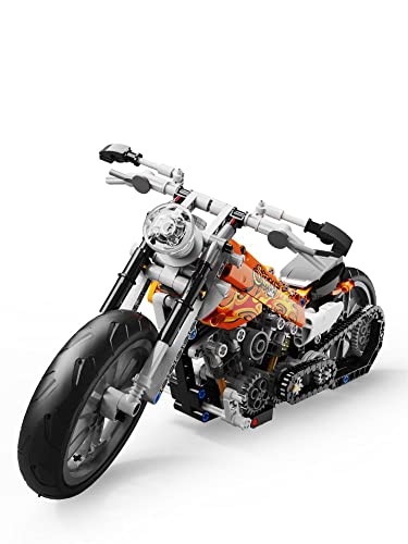 litodinogo TGL T3010 Klemmbausteine Technik klassisches Motorrad Spielzeug Bausteine Bausatz, Fahrzeug-Set…