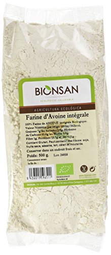 BIONSAN - BIO - Farine d'Avoine Intégrale 500 g
