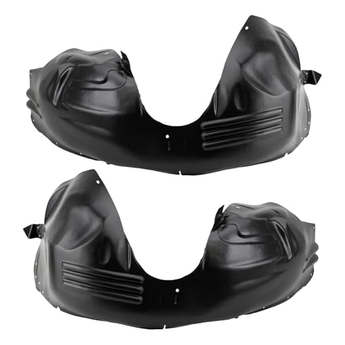 Image of TRQ Front Driver and Passenger Side Inner Fender Liner Set Compatible with 10-19 Ford Taurus