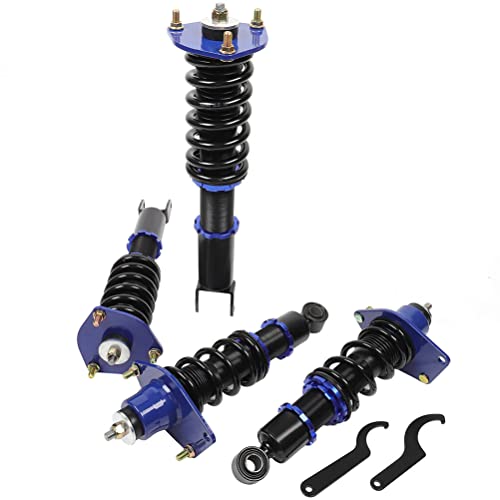 Coilovers Struts fit for Mazda for RX-8 2004-2011 Adjustable Height Coil Spring Shock SCITOO Suspension Assembly Struts Kit