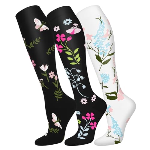 Image of FuelMeFoot 3 Pack Copper Compression Socks - Compression Socks Women & Men Circulation - Best for Medical,Running,Athletic
