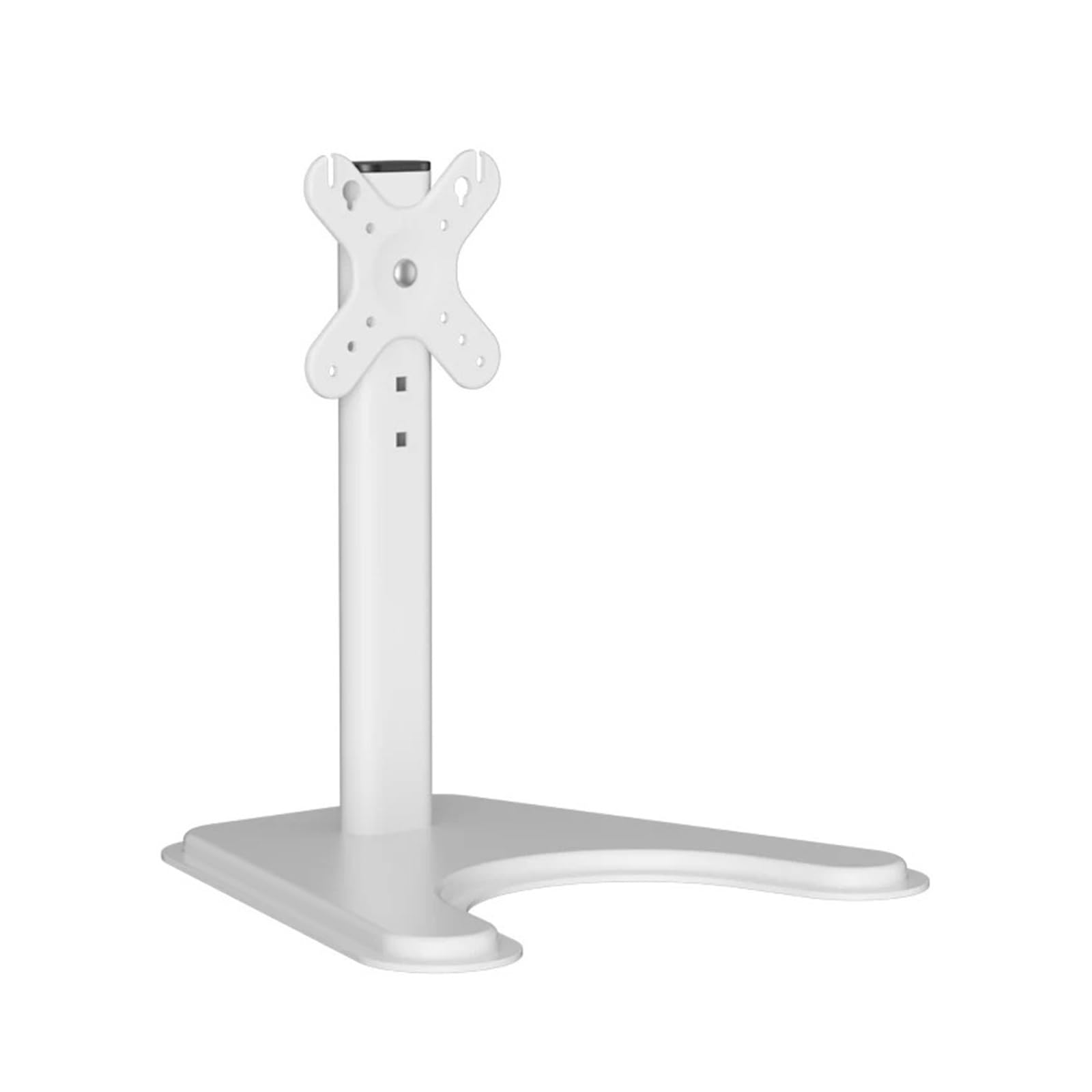 Bras de support de table pour moniteur blanc écran LCD réglable hauteur DZV1 - 3