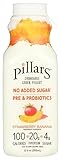 PILLARS Strawberry Banana Drinkable Greek Yogurt, 12 FZ