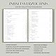 BIROYAL Hochzeitsplaner Deutsch für den großen Tag, 160 Seiten Wedding Planner mit Terminplan, Checklisten, Zeitplan und Tipps, Hochzeit Buch mit Kalender, Tolles Geschenk zur Verlobung - DIN A4