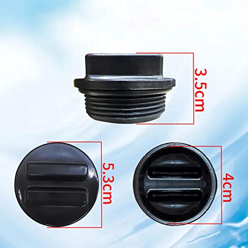 Baoblaze Filtro de piscina rosqueado de 2 peças, de drenagem de piscina, peças de reposição, filtro,