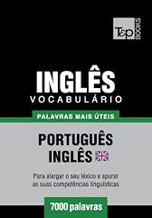 Capa de Vocabulário Português-Inglês britânico - 7000 palavras mais úteis