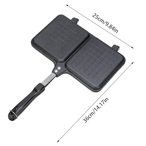 Cheese press double face pour préparer des sandwichs chauds sans électricité