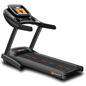 Flexnest 4.5HP Peak Smart Auto Incline Treadmill, Max Speed 15km/h with 500+ Classes and Virtual Walks for Home Walking and Running with in-Built Bluetooth Speaker – Black (Flextread Hike)
