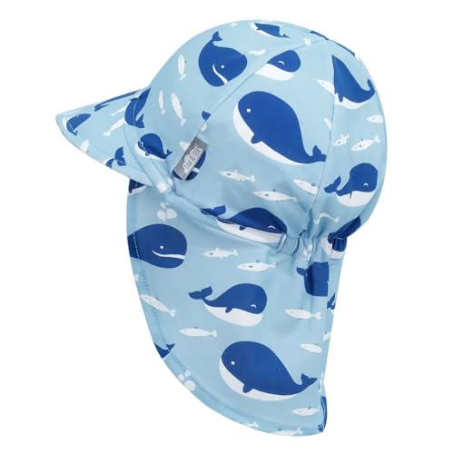 JAN & JUL Baby Sun-Hat with Neck Flap for Swimming2