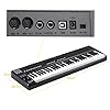 Draagbare 61-Key Keyboard Controller Kleurrijke Backlit Trigger Pads Piano Controller (Color : RGB Light Backlit) - Image 6