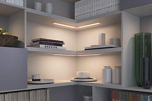 Paulmann 99964 Furniture luminaire Clever Connect Corner Connector Border 12V Cabinet luminaire White matt Cabinet Light Plastic Kitchen lamp - Image 2