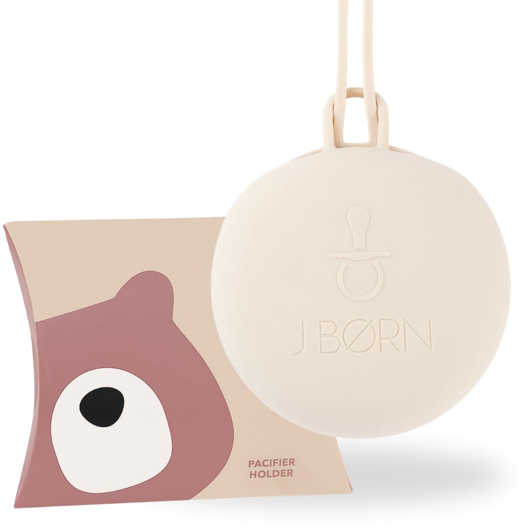 J.Børn Silicone Dummy Case, Ivory