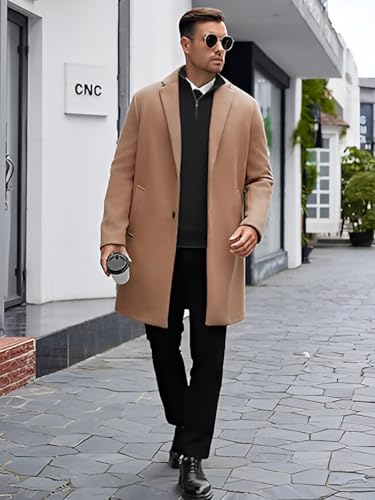 Image of TYSORT Men High Neck Zipper Full Sleeve Waffle Knitted Winter Sweater,Waffle Knit Sweater for Men