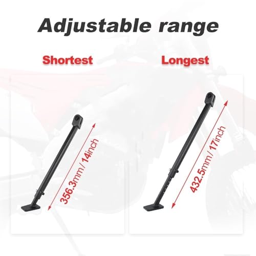 Béquille portable roues support béquille latérale réglable CRF450L accessoire