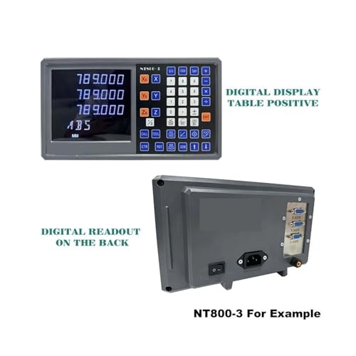 Indicador Digital NT800 2/3 Ejes LCD para Fresadora Torno miniatura 3