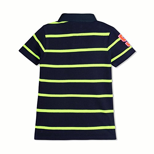 Image of Baby-Boys Cotton Blend Collared Neck T-Shirt