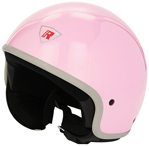 Bottari Motorradhelm Custom, Shine Pink, Größe XL