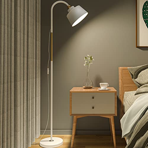 Lampadaire minimaliste avec abat-jour en métal réglable - 3