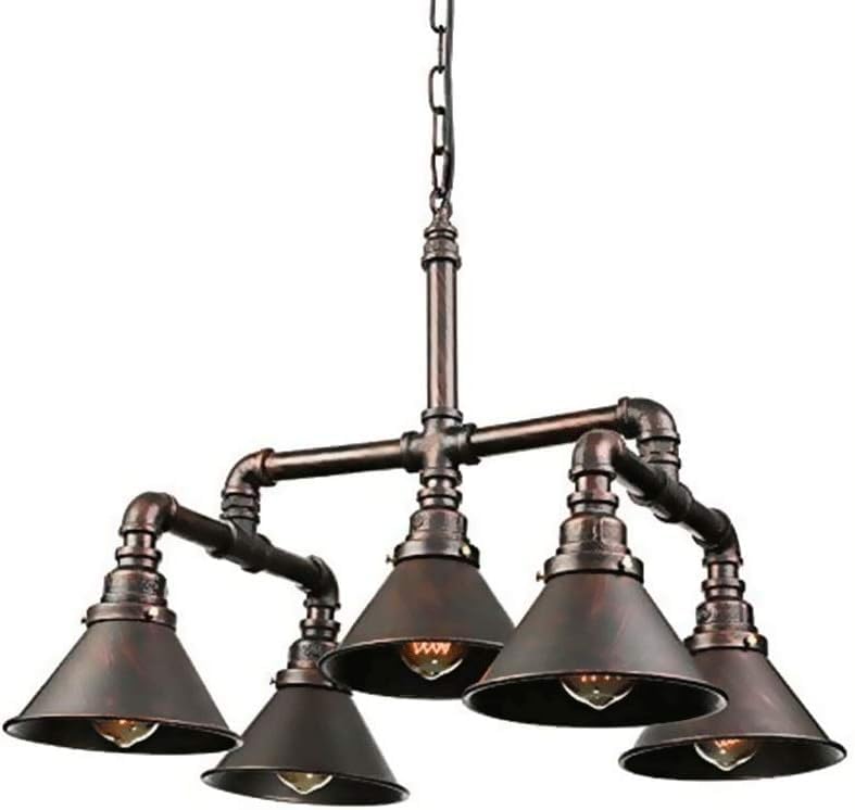 Lustre salon moderne résolvant le manque de lumière avec style vintage