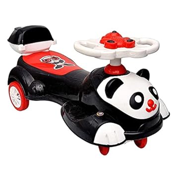 JoyRide Big Panda Baby Ride-on Twist and Swing Magic Car for Kids with Music and Light for Boys and Girls ( 2 - 5 Years) with Storage Box