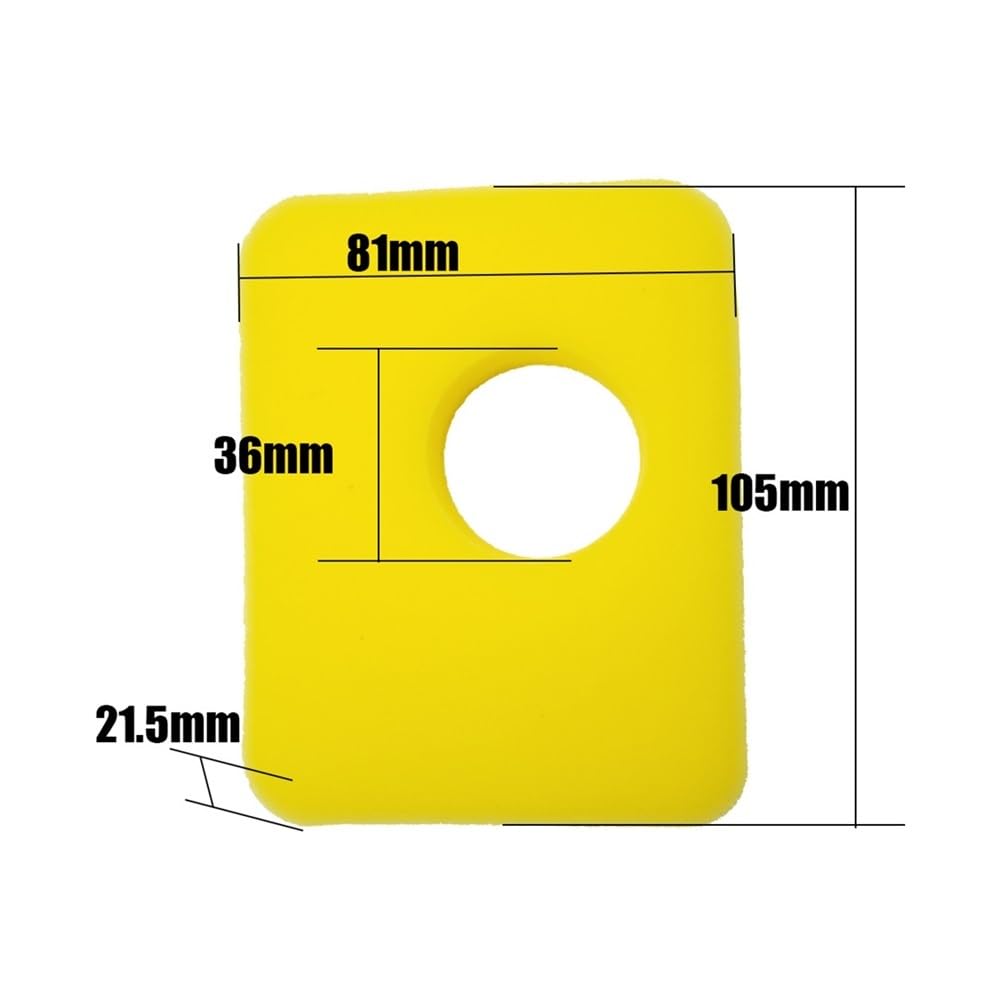 Filtro de Aire de Espuma Compatible con cortacésped con Motor de Las Series 799579, 4248, 5434, 09P602, 09P702 y 550e-550ex.