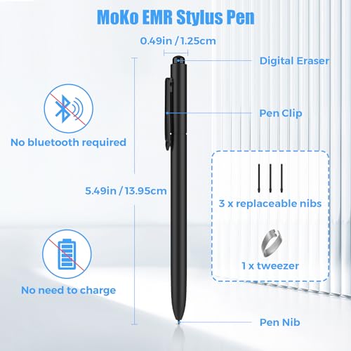 Stylet EMR ReMarkable 2 compatible Galaxy Book et Wacom avec 4096 niveaux