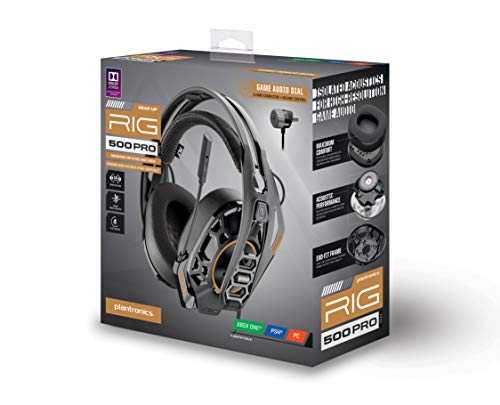 Plantronics RIG 500 Pro HC - manchet pro Nintendo Switch/XBOX ONE / PS4, Nero - Afbeelding 5