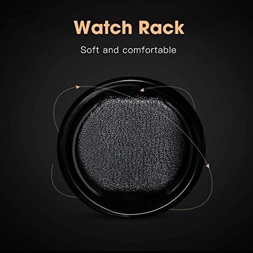 FENOKD Mechanical Watch Shaker Automatic Watch Winder Box LCD Screen Display Soft Flexible Watch Pillows Built-in Blue LED Light Quiet Motor