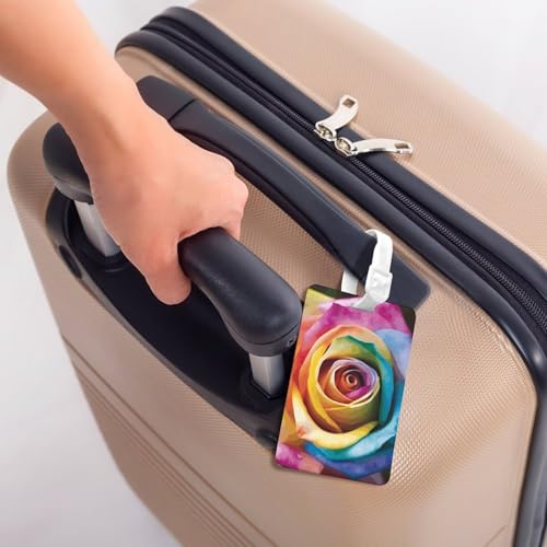 Étiquettes à bagages blanc pour sac à main et sac à dos homme femme - 5