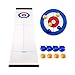 YYL Schnelles Sling Puck Spiel Tisch-Curling-Spiel Kompaktes Curling-Brettspiel mit 8 Rollen für Kinder und Erwachsene Familienspiel Indoor Party Fun Time Table Game Geschenke