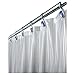 Produktbild iDesign Zia Wasserdichter Vinyl-Duschvorhang - 183 x 183 cm, durchsichtig