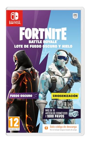 Fortnite – Lote de Fuego oscuro y hielo (Código de descarga del juego en la caja) - Switch