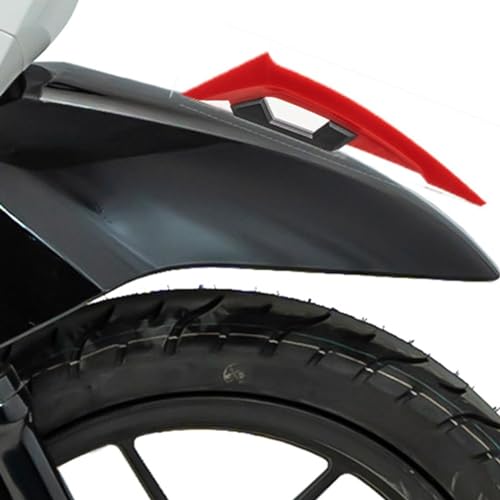 Image of Vagary Wing Side Helmet Spoiler Aerodynamic Wing Dynamic Helmet Accessories, Helmet Punks, Helmet Wings (Red)