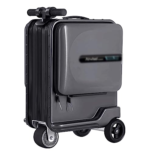 Smart Electric Luggage, Portable Cycling Suitcase, 20/24-inch Hard-sided Carry-on Suitcase, Suitable for Air Travel and Vacation