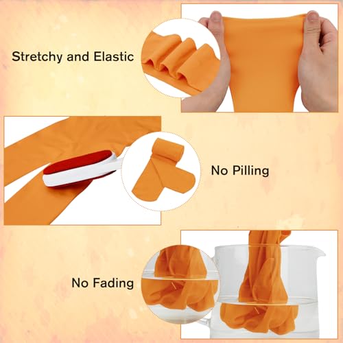 Komorebi Girls Toddler Halloween Witch Tights - Black, Above Knee, Solid Pattern, Footed, Breathable & Durable, Size 1-3 Year3